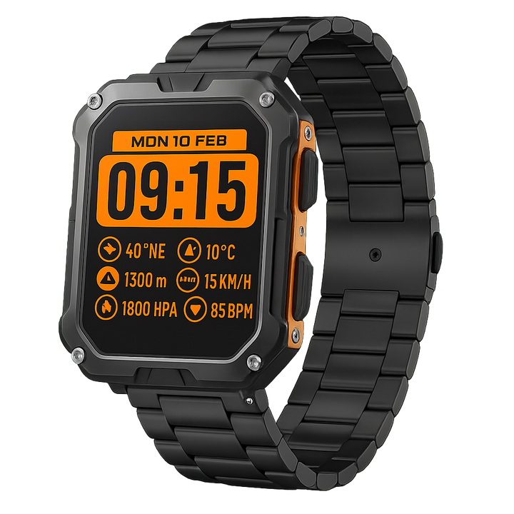 Brushed Aluminum Straps | Base