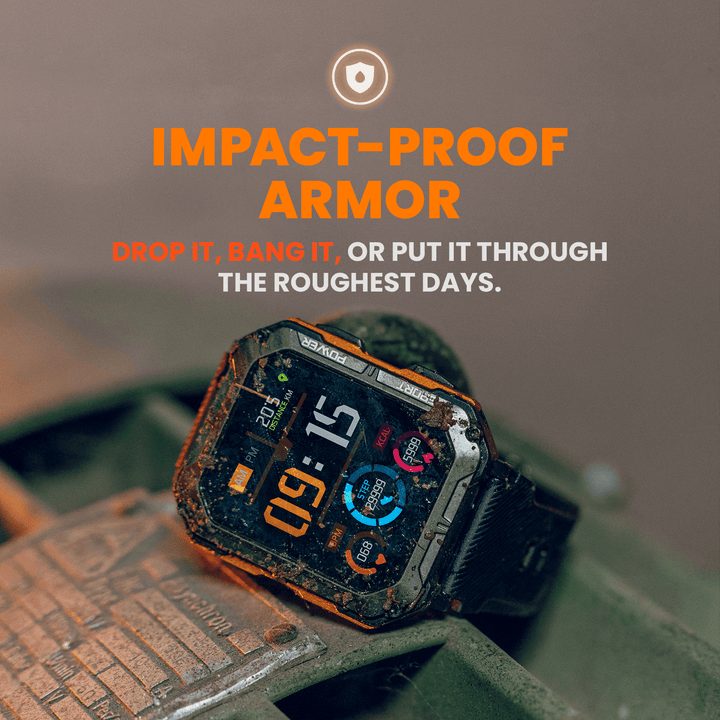 njord gear smartwatch The Indestructible This smartwatch is just Farbe:Black #MWS Options 18 bin:2234-02 How do you know
