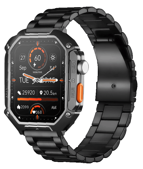 Brushed Aluminum Straps